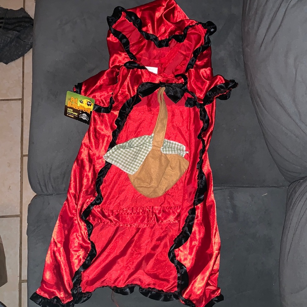 Red Riding Hood Dog Halloween Costume